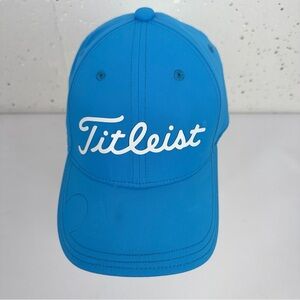 Titleist Youth Size Turquoise Adjustable Golf Hat